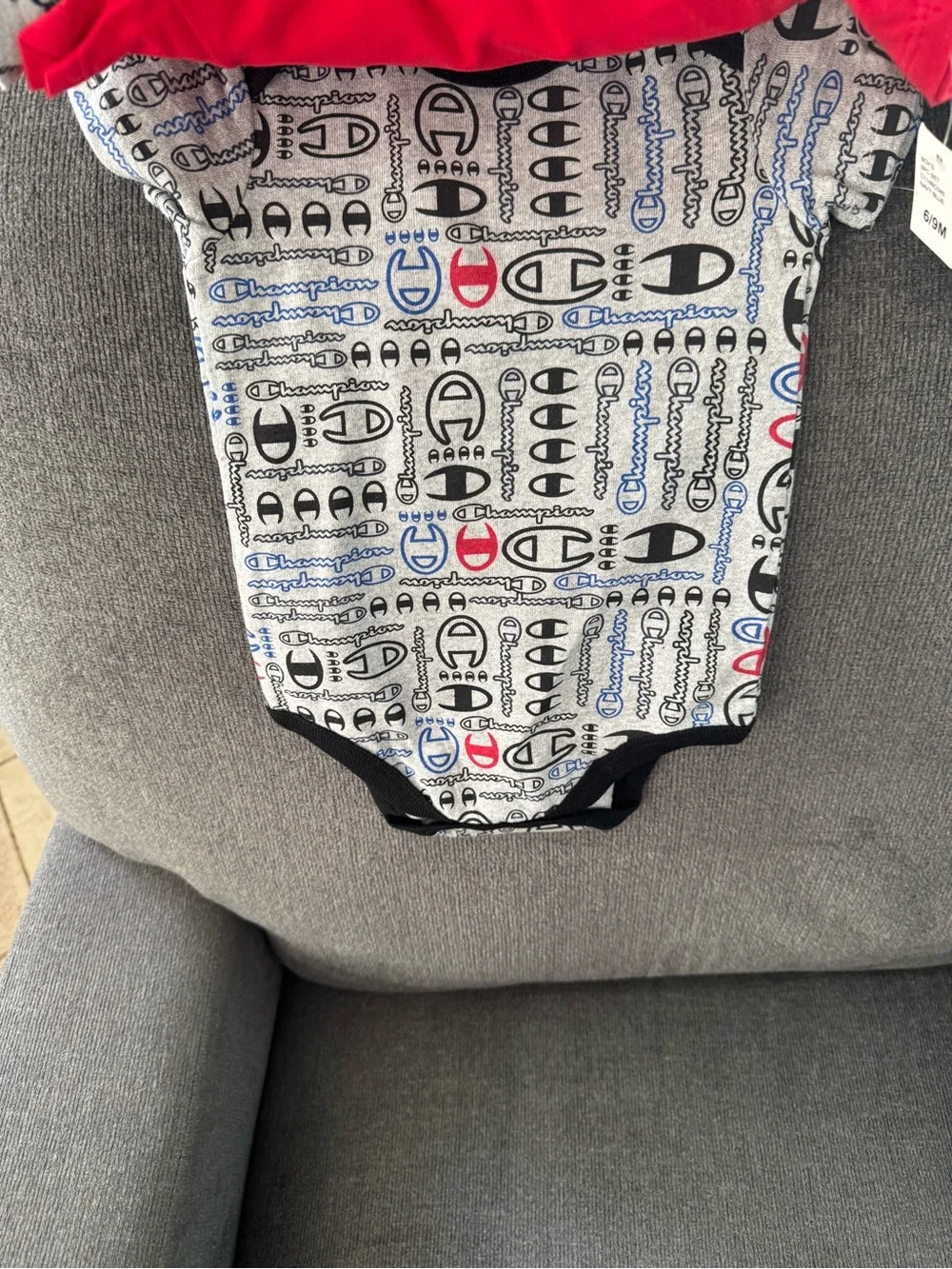 Champion Navy Short-Sleeve Baby One-Piece Bodysuit - Navy